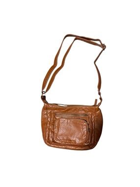 Vegan Leather Crossbody Bag